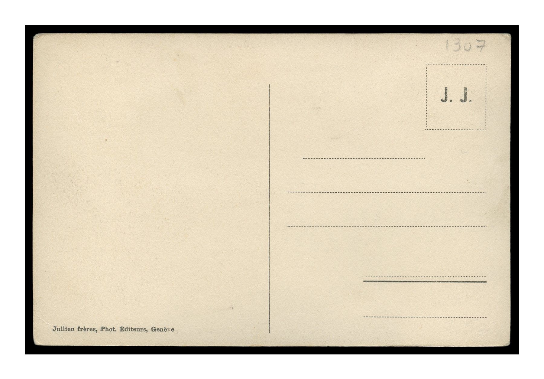 Ansichtskarten: GORGES DE LA DIOSAZ - 1907 "Servoz" – Gebraucht aus Onex von gonsla01 1