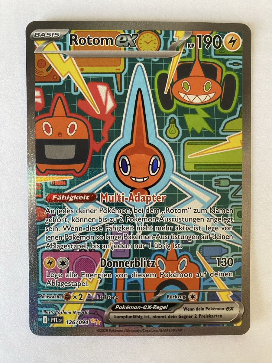 Pokémon Carte collezionabili: Rotom Ex Pfl – Nuovo (secondo la descrizione) da Herznach venduto da Terratemptrop