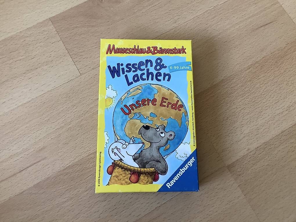 Spiele: Wissensspiel "Unsere Erde" – Gebraucht aus Winterthur von PeMaWin