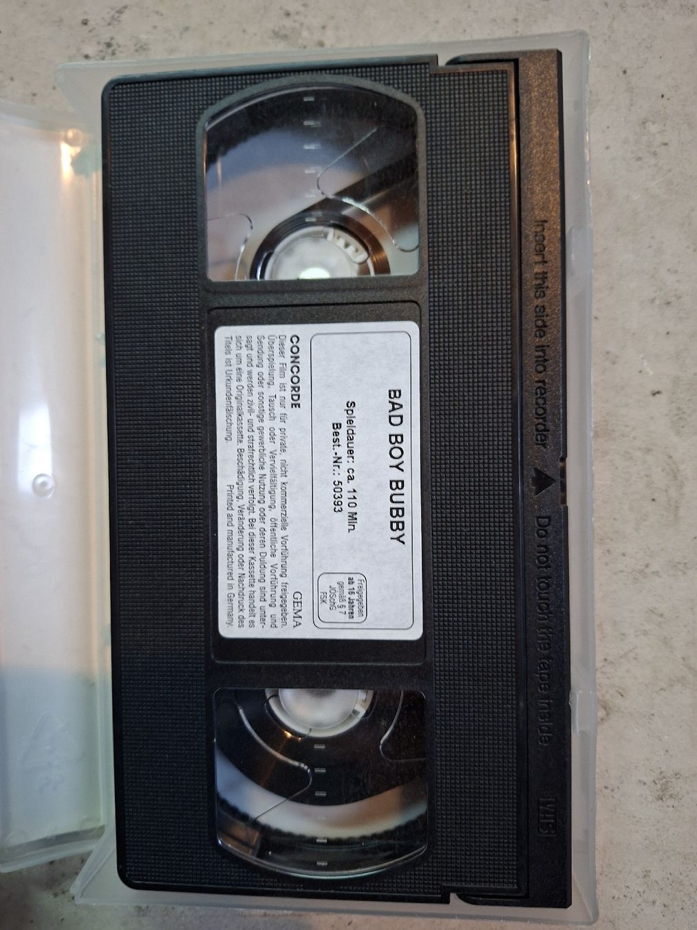 Tutti i VHS: Bad Boy Bubby VHS – Usato da Rothenhausen venduto da sfr_kr9t 2