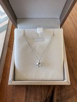 1.00 ct Diamant Collier, Weissgold 18K, NEU/ungetragen