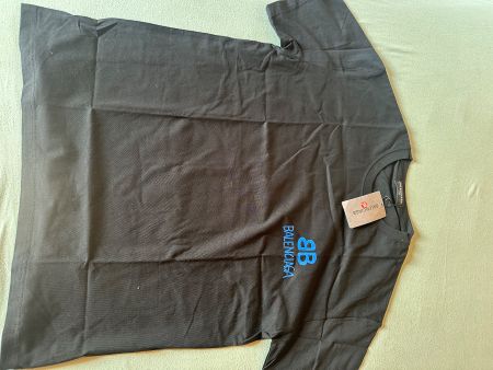 T-shirt nera logo BB / Schwarzes BB-Logo Shirt