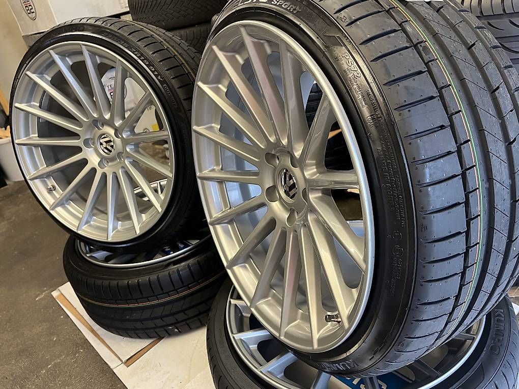 Skoda Pneumatici & Ruote complete: Audi TT Skoda Octavia  Eos  Jetta  caddy  Turan – Nuovo (secondo la descrizione) da Regensdorf venduto da Bani007