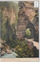 Weg nach Bad Pfäfers - Felsenthor - Litho