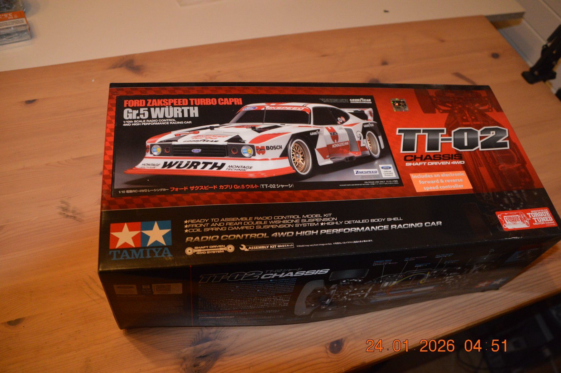 Tamiya Modellismo RC: Tamiya Ford Zak Speed – Nuovo (secondo la descrizione) da Bottenwil venduto da jabulani68