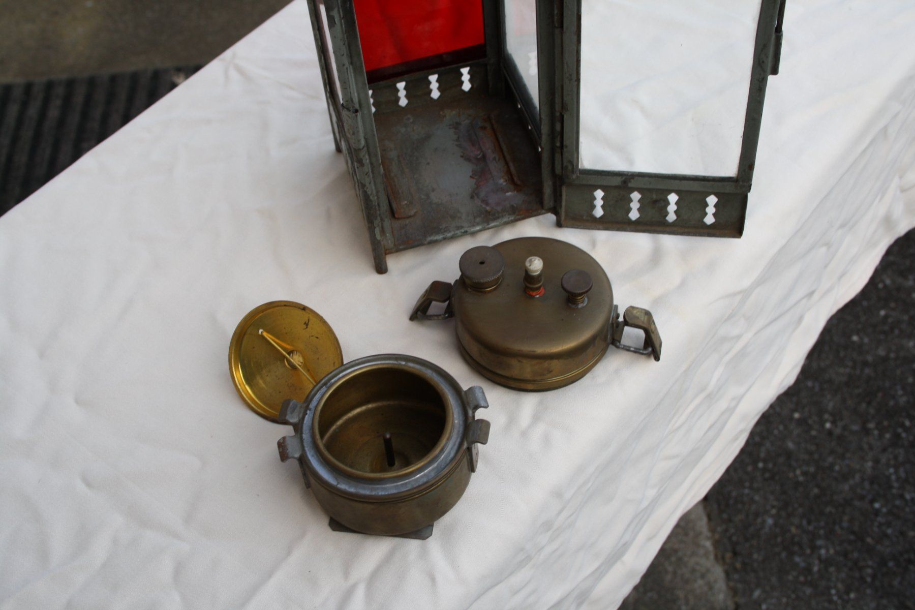 SBB/CFF/FFS Lampade: SBB-CFF KARBID BAHN LAMPE – Usato da Wauwil venduto da Pneuedy 7