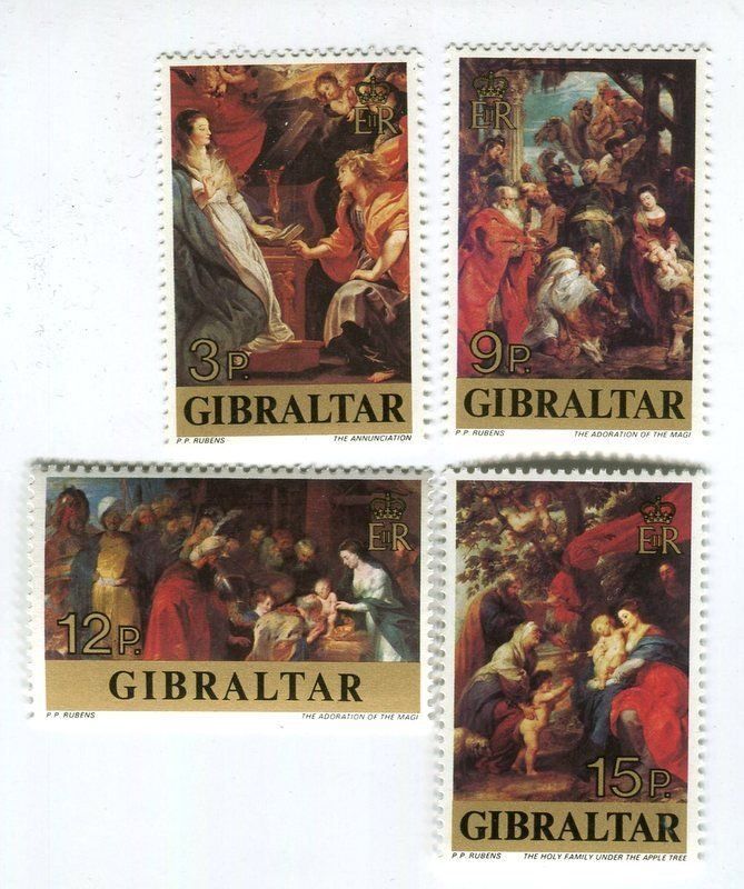 Tutti i francobolli: Briefmarken "Malerei. Peter Paul Rubens". Gibraltar – Nuovo e nell'imballaggio originale da Basel venduto da Butsch5