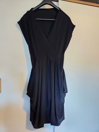 Kleid in Wickeloptik