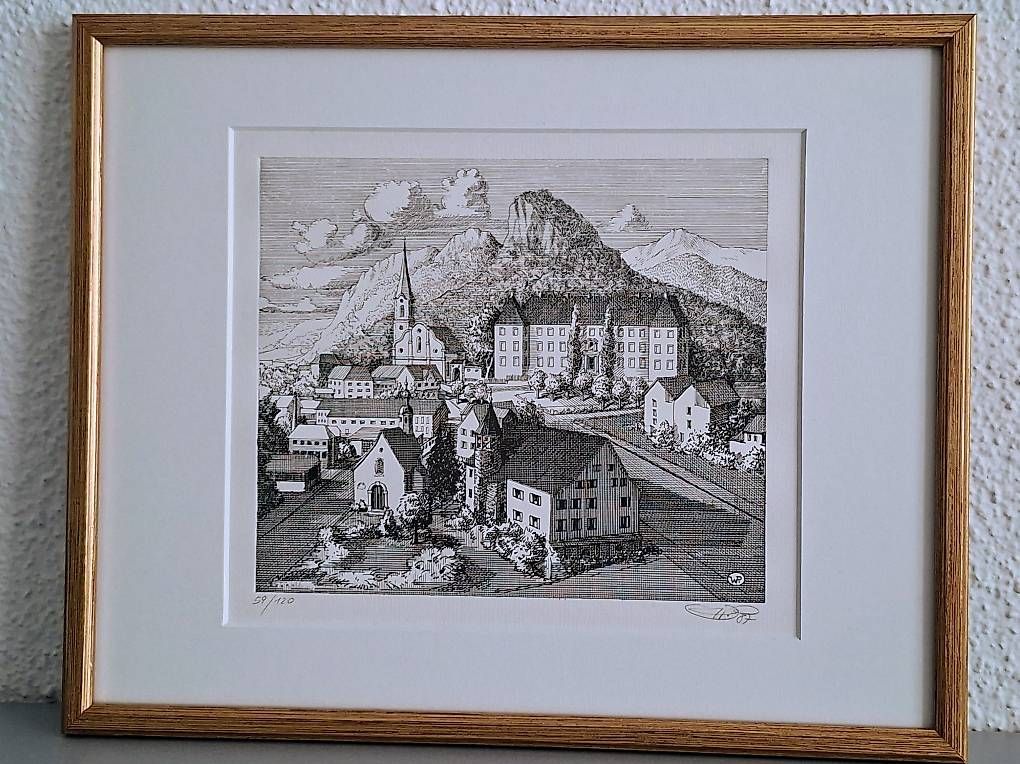 Incisioni: Stich von Hohenems – Nuovo (secondo la descrizione) da Widnau venduto da WalterL0102 4