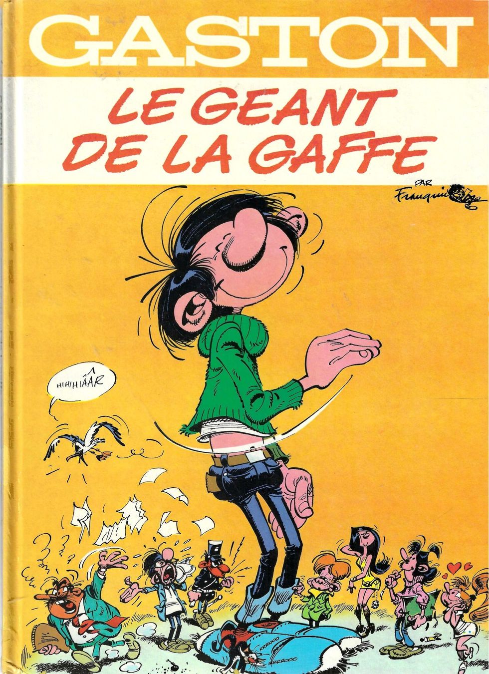 Fumetti: Gaston - "Le Geant de la Gaffe" - édition 1977 – Usato da Cheseaux-Noréaz venduto da effemi