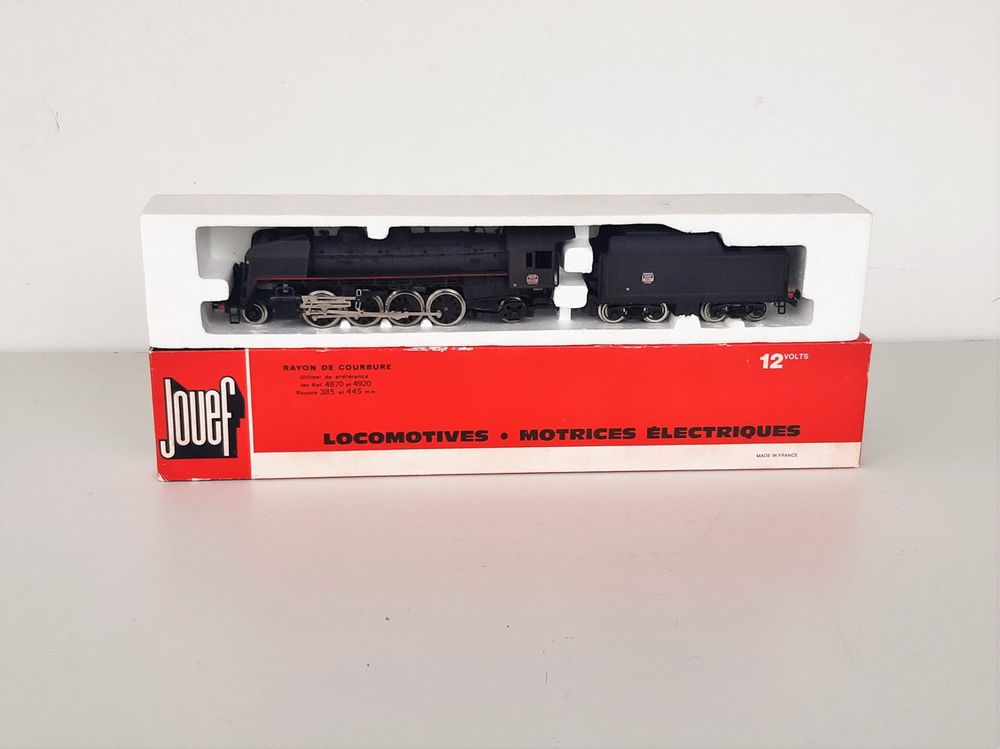 Loco Jouef HO 8273 – 141 R 1246 Mikado Vapeur Fuel, Tender Miramas, Neuve