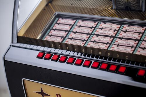 Musiktruhen: Sound Leisure Rocket  Vinyl  black ash – Neu (gemäss Beschreibung) aus Schalunen von schwabspielautomaten 6