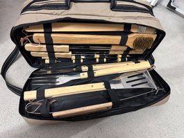 Grillbesteck/Camping Set inkl. Tasche
