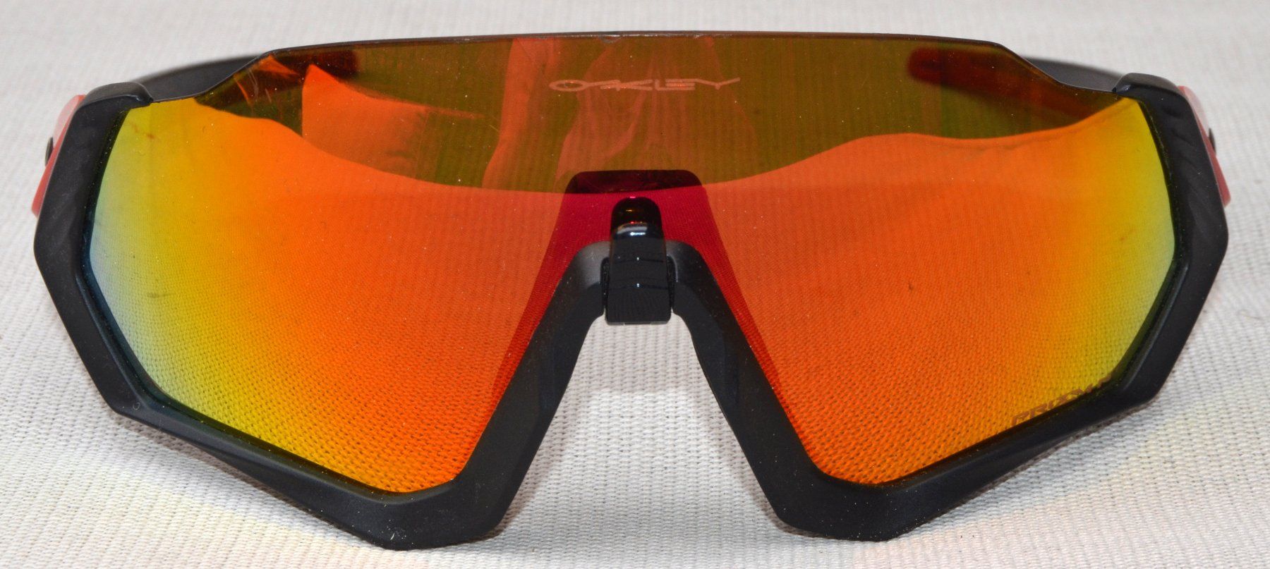 Oakley Occhiali & Lenti: Oakley Flight Jacket Sonnenbrille /  lunettes de soleil – Usato da Collonges venduto da arashee 5