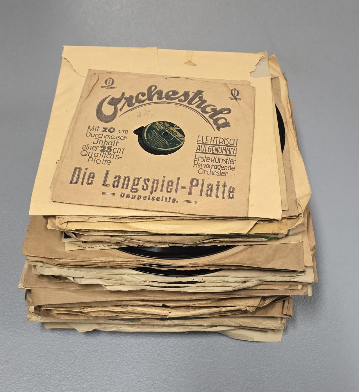 Dischi in vinile: 67 Schellackplatten Klassisch 1920er-1950er Jahre – Usato da Biberist venduto da Sienna09
