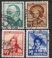 PJ040 - Pro Juventute 1940 obl.