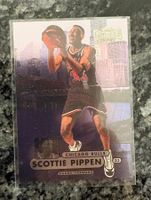 NBA Scottie Pippen Skybox Metal Universe 97/98 Card