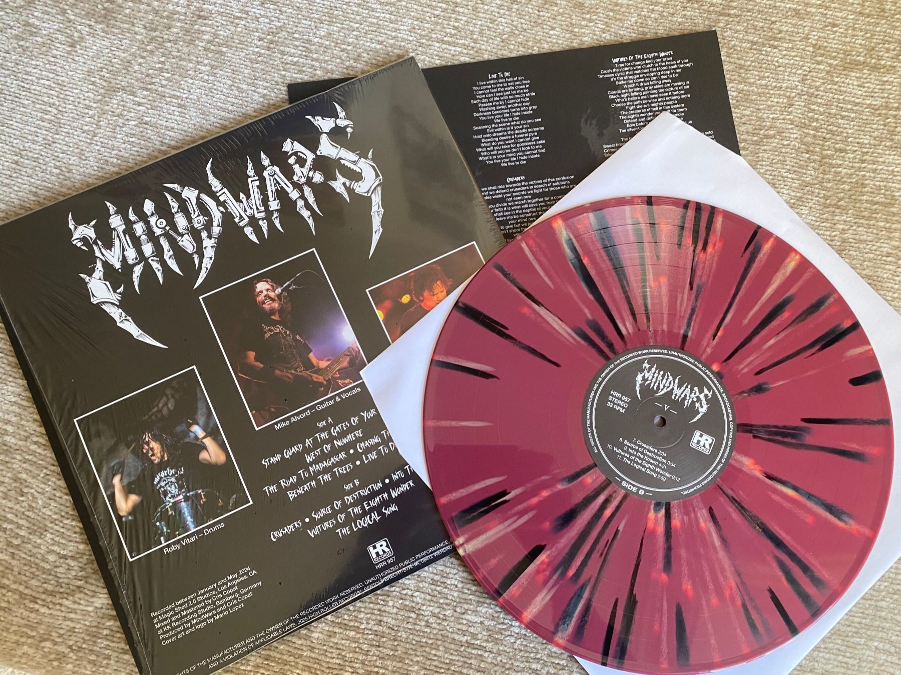Dischi in vinile: Mindwars – V / LP Splatter – Nuovo (secondo la descrizione) da Basel venduto da Dinosauce 2