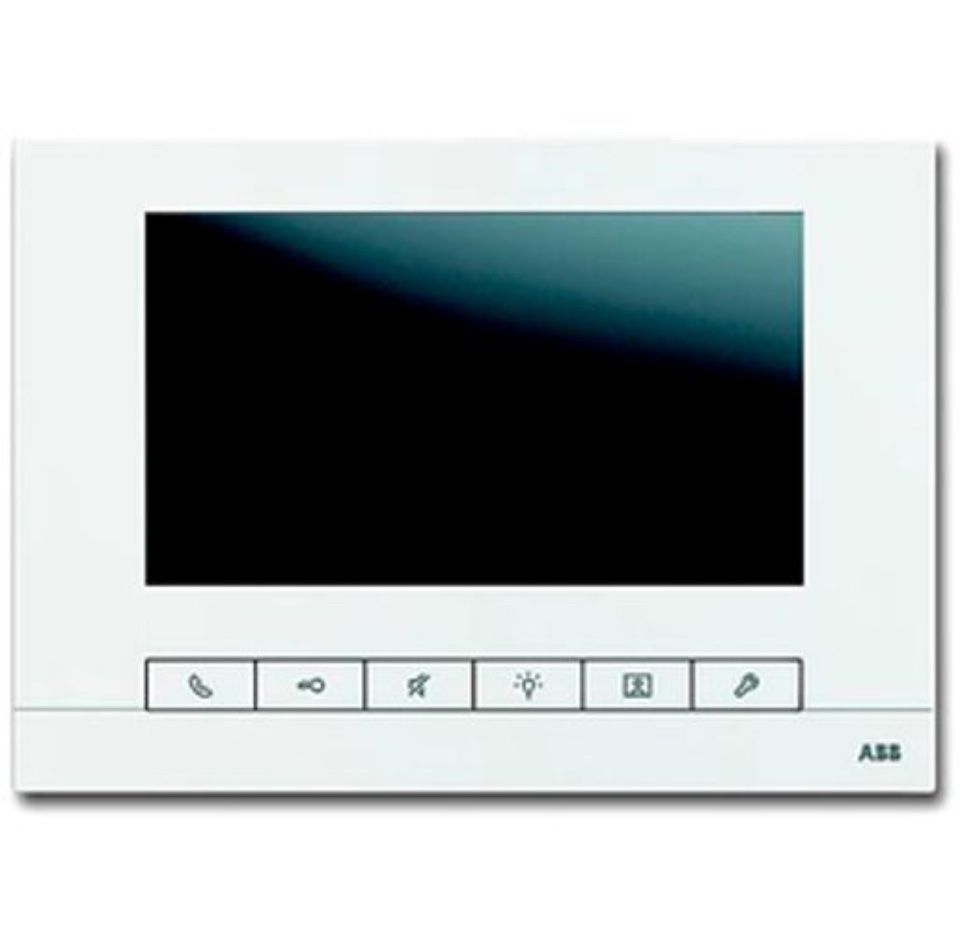 Alarmanlagen: AP Video Hausstation ABB Welcome m.Touch Display weiss – Neu und originalverpackt aus Romanshorn von DonRicardoo