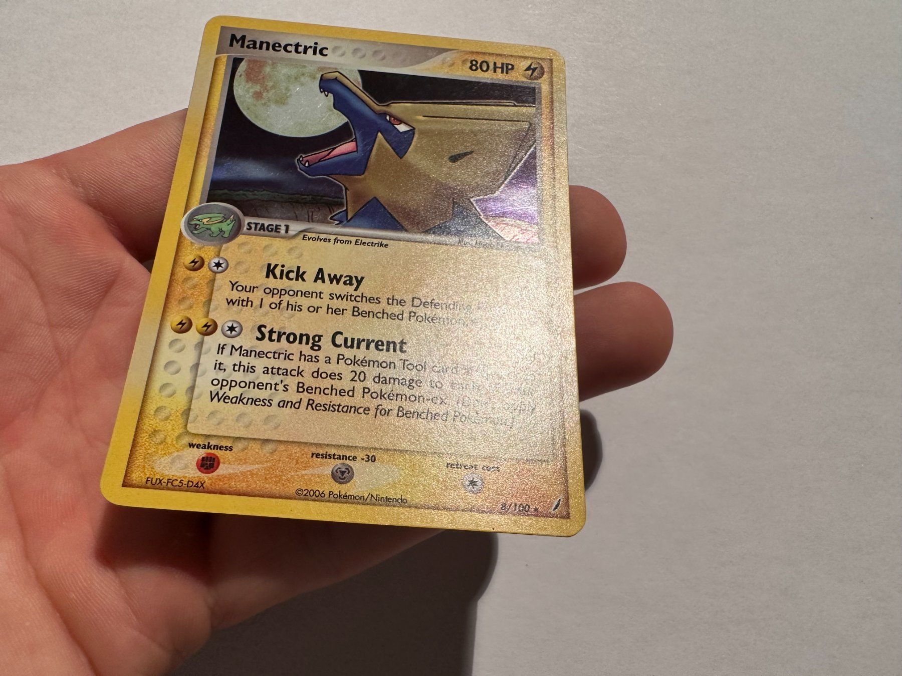 Pokémon Carte collezionabili: Manectric holo Ex Crystal Guardians EN – Usato da Hagendorn venduto da Pokecollectorch 3