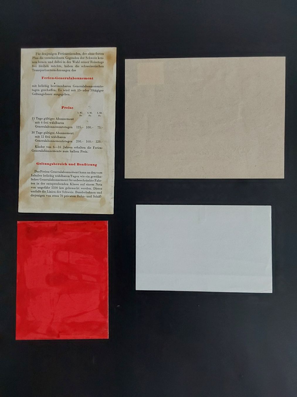 Foto & Immagini:  Leo Deck: Bilder, Briefe, Einladung Vernissage. – Usato da Steinach venduto da Chilli1957 7