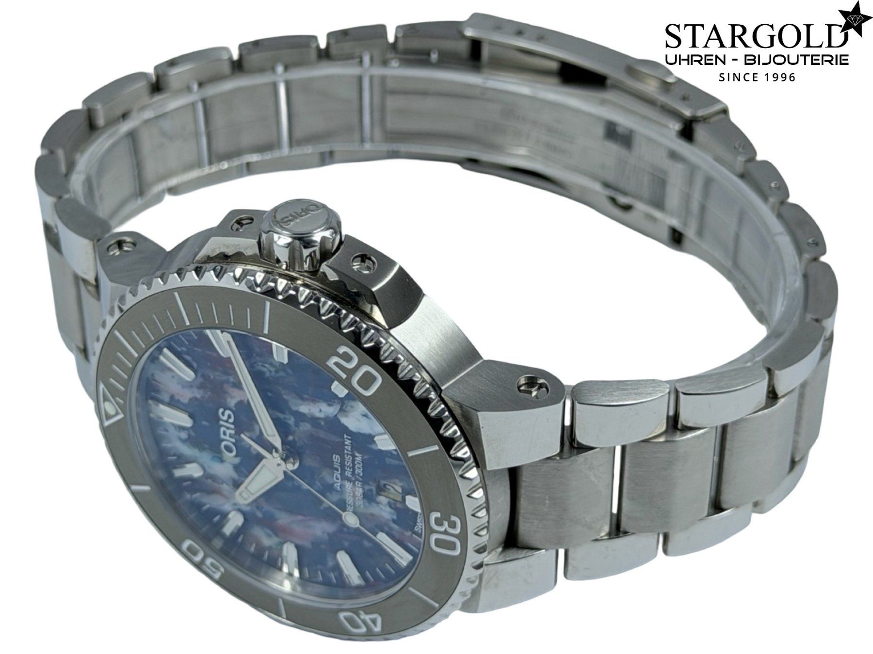 Oris Uhren: Oris Aquis Date Upcycle - 	01 733 7766 4150 – Gebraucht aus Zürich von Stargold-Uhren 4