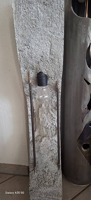 Lampade: Lampe aus Beton  – Nuovo e nell'imballaggio originale da Kallnach venduto da Xx219 1