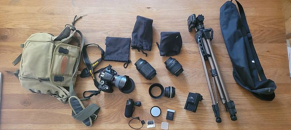 Nikon D5200 + objectif 18-140mm + accessoires – Très bon état - Photo, audio & vidéo