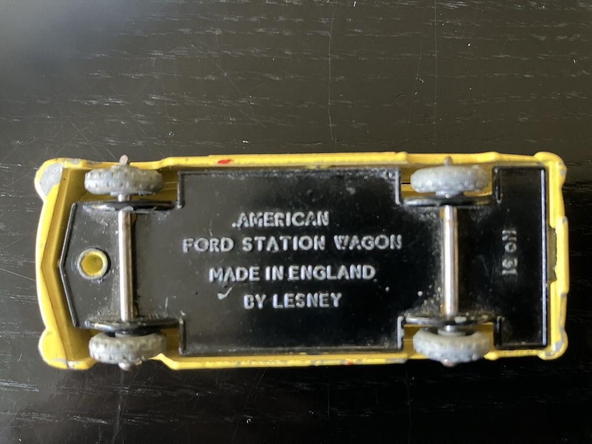 Lesney Modellini d'auto: Lesney American Ford Station Wagon – Usato da Liebefeld venduto da PoloLePoulpe 3