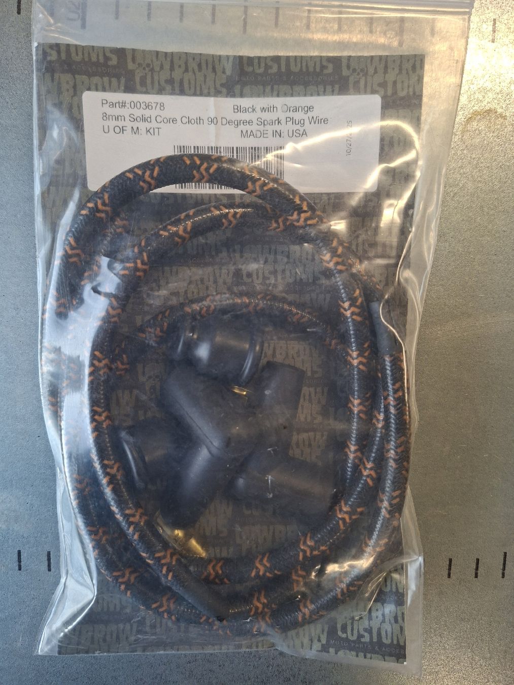 Harley-Davidson Alle Motorradersatzteile: Zündkabel kit Harley Lowbrow – Neu (gemäss Beschreibung) aus Benken SG von JoBla_ 3