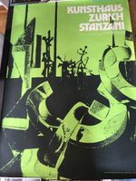Kunsthaus Zürich Emilio Stanzani Originalplakat 1973