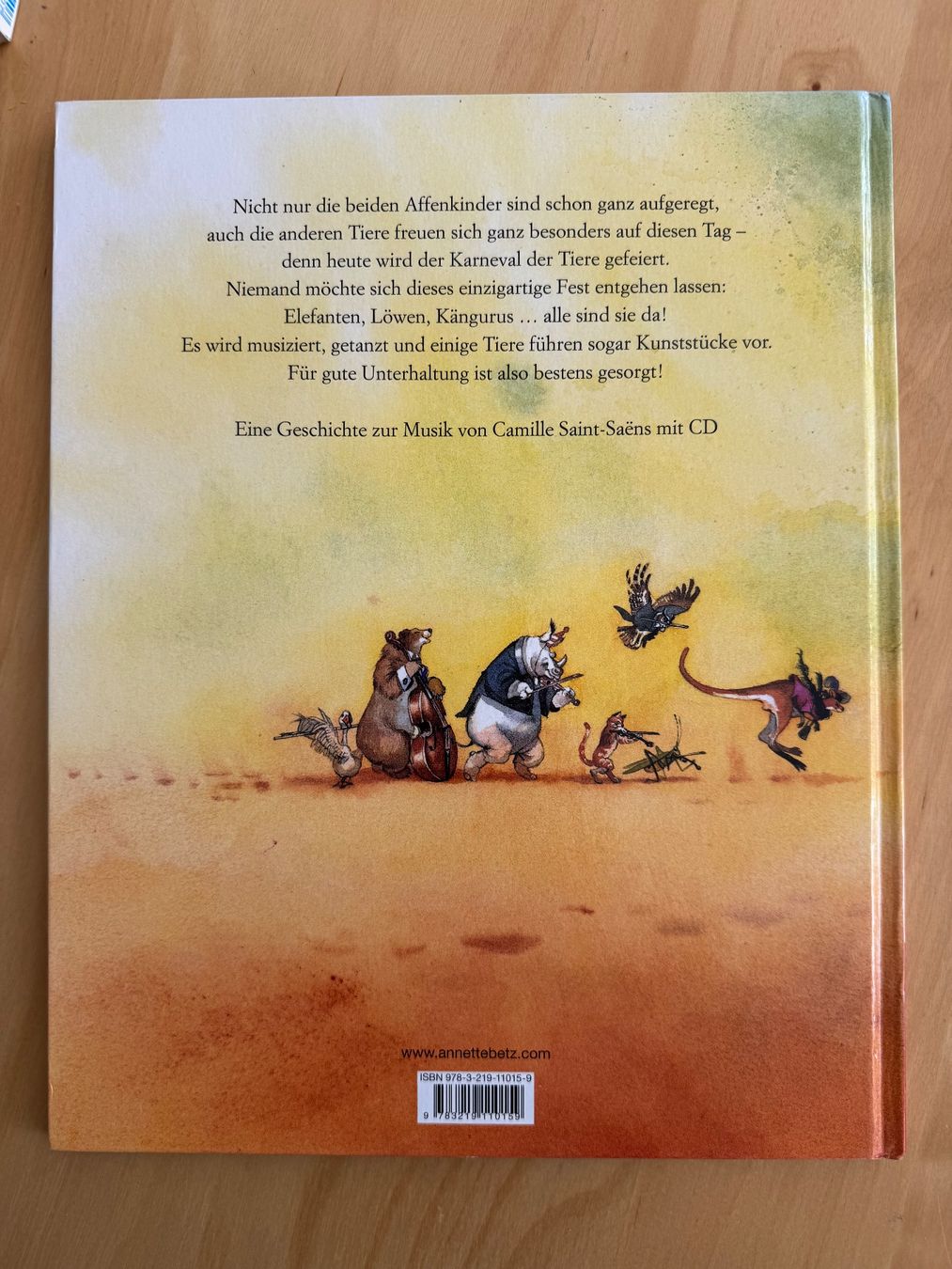 Libri: Buch Der Karneval der Tiere mit CD – Usato da Goldach venduto da Hibiskus23 1