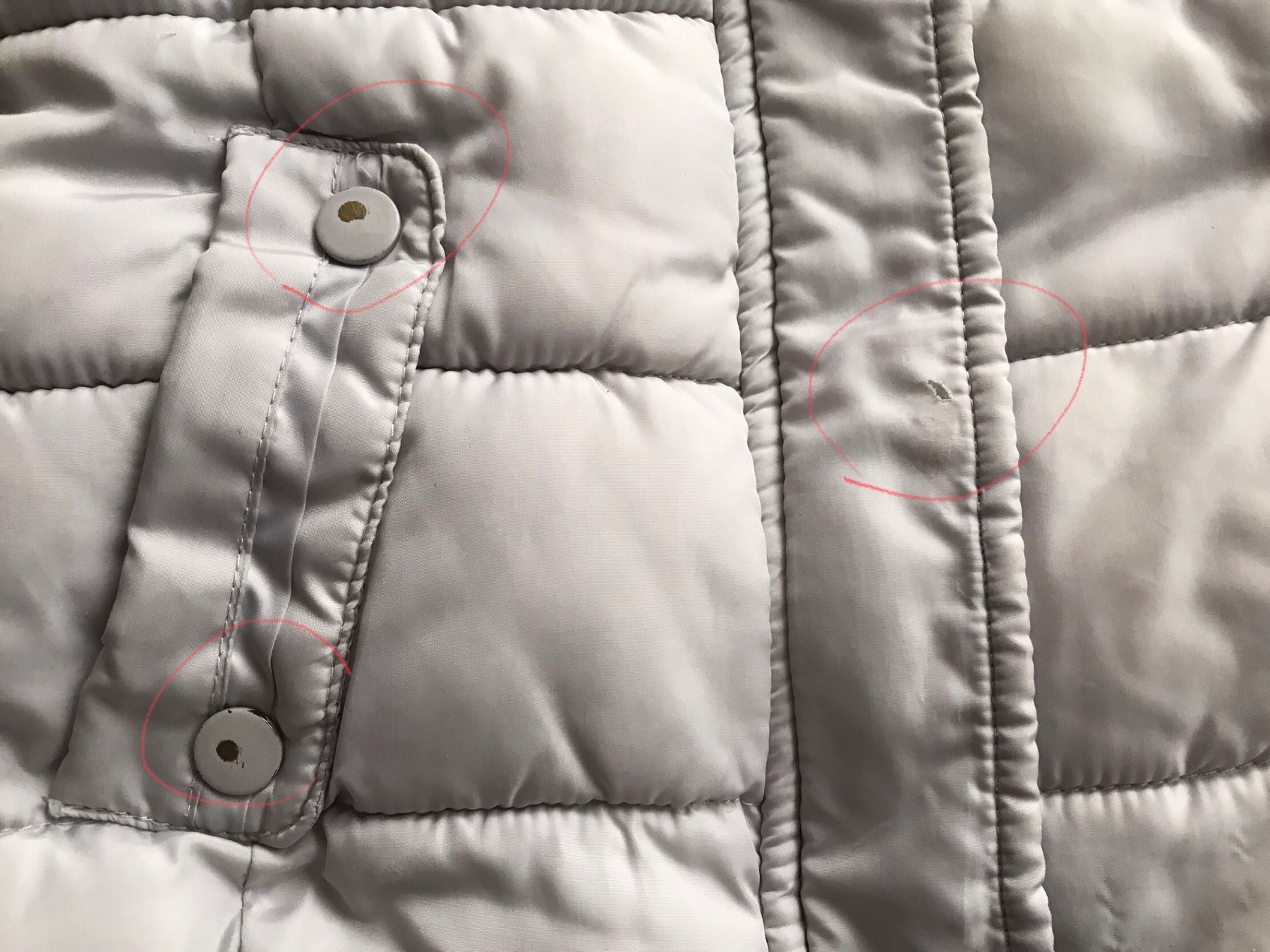 Zara Giacche & Cappotti: Winterjacke von Zara Grösse 116 hellgrau – Usato da Emmenbrücke venduto da Hathor123 7