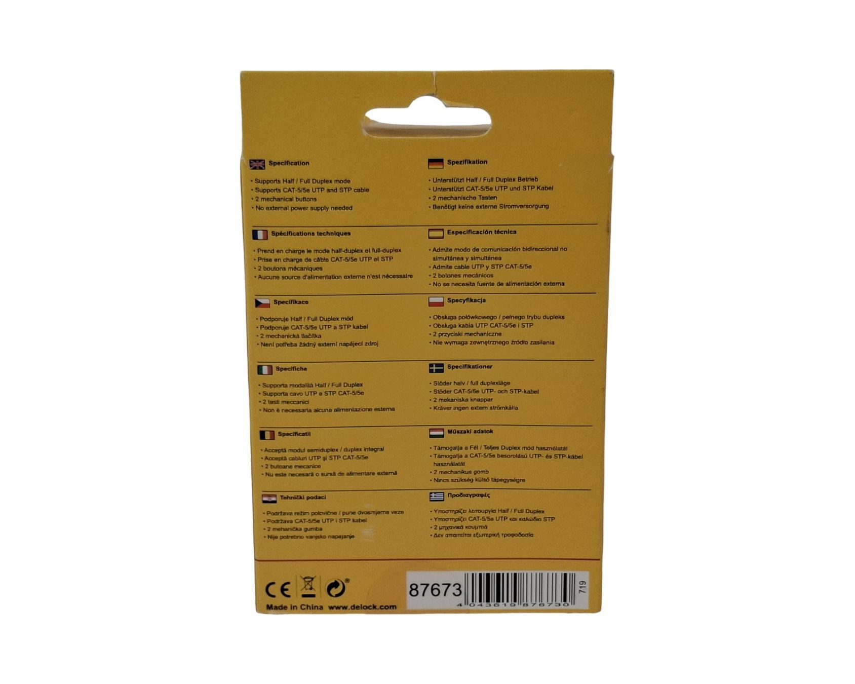 Unità & Adattatore: DELOCK 2 Port RJ45 Switch – Nuovo (secondo la descrizione) da Wil SG venduto da Restwert_Wil 3