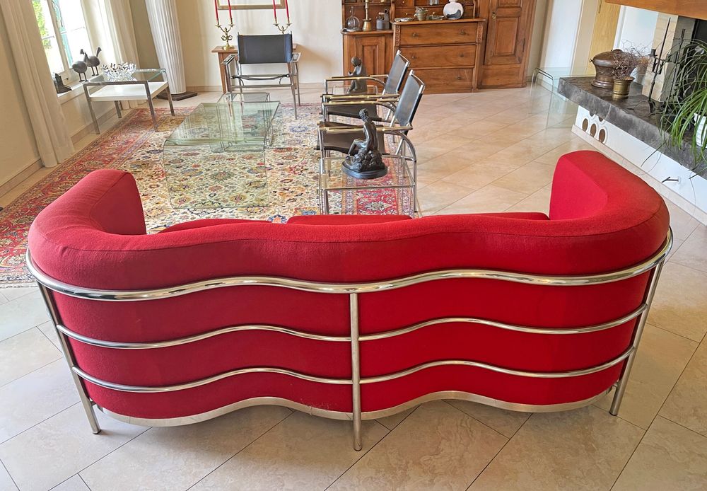 Zanotta ONDA 3er-Sofa, berühmtes italienisches Designer-Sofa (Gebraucht ...