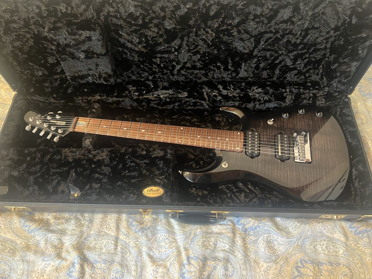 Music Man Musikinstrumente: Music Man John Petrucci BFR 7 String JP Black Burst – Gebraucht aus Giubiasco von telecaster0041 1