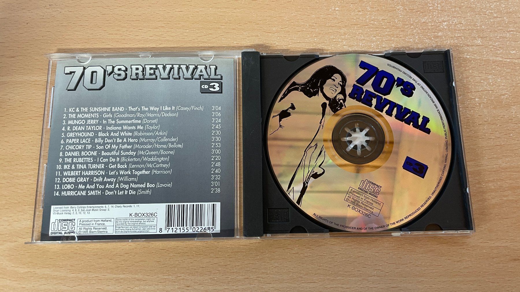 CD: 70s REVIVAL CD 3 - ok – Usato da Glattfelden venduto da cybermaxx 2