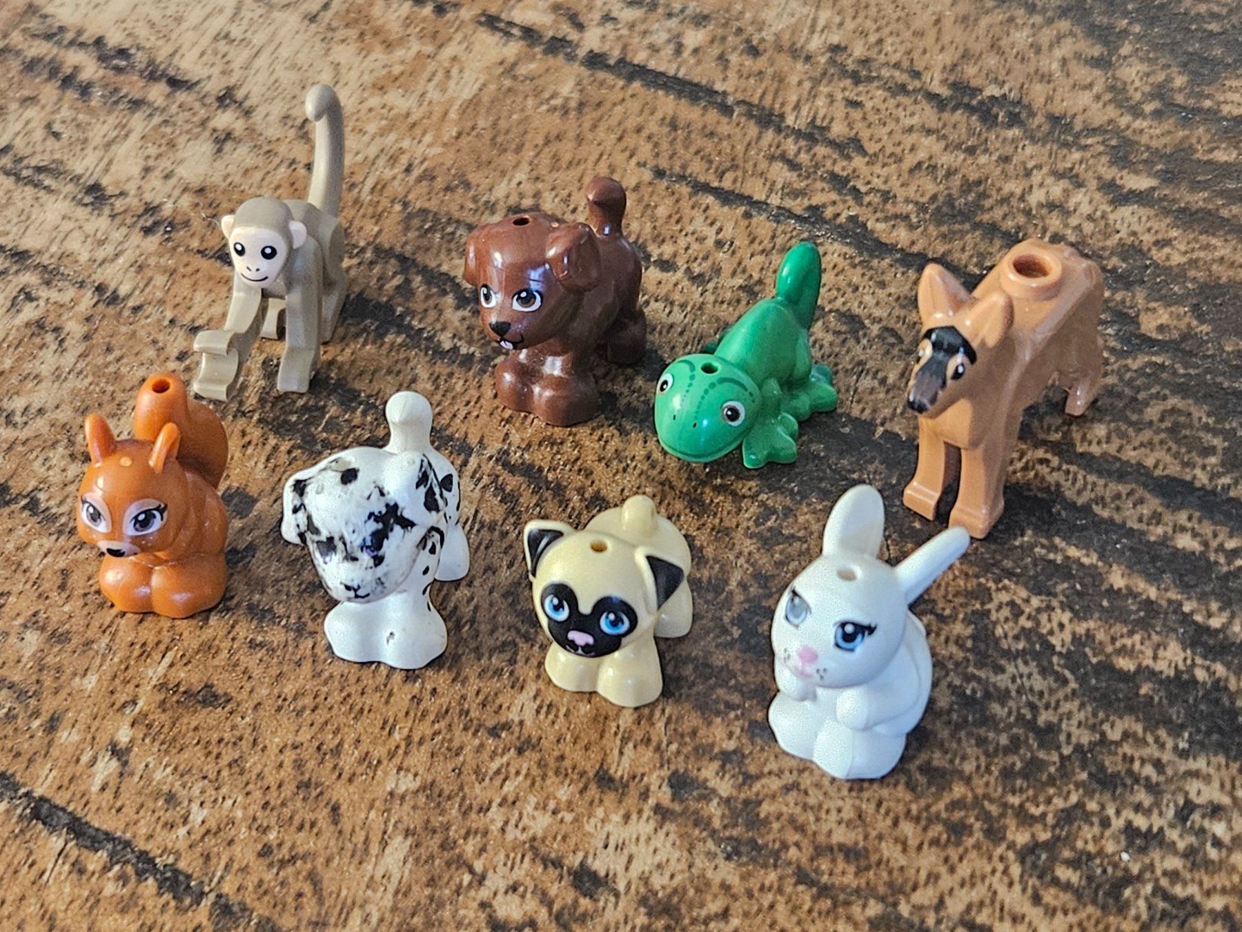 Lego Kit di costruzioni: lego  figurines  lot de 8 animaux – Usato da Confignon venduto da Ecrofigs 2