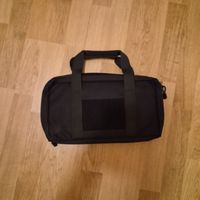 Sacoche tactique de transport, couleur noire, état neuf
