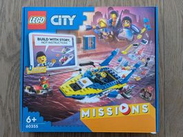 Lego City 60355 Detektivmissionen der Wasserpolizei [neu]