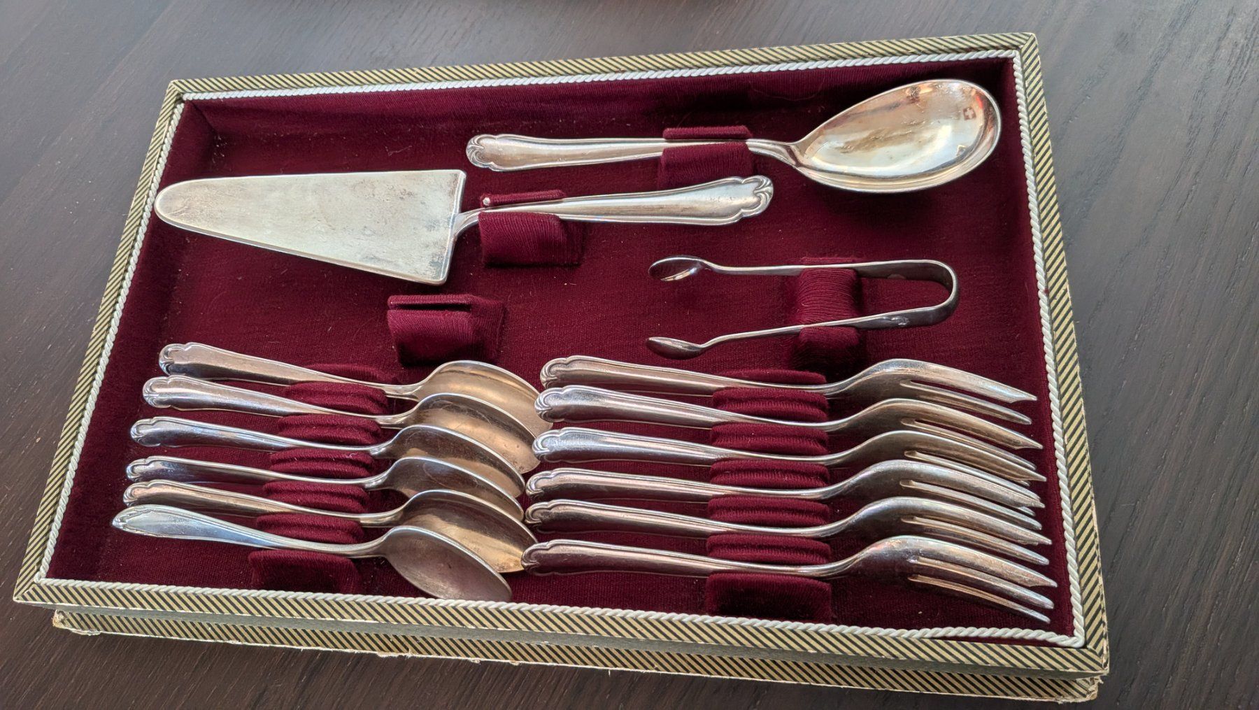 Set di posate: Besteckset Bruckmann 90 – Usato da Bern venduto da habia01