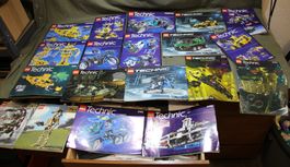 LEGO Technic Anleitungen 1990 - 2000, 19 Stk