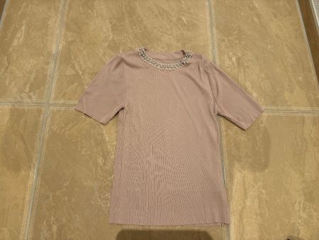 neues elegantes Perlen Top, S