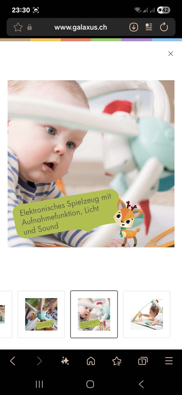 Tir à l'arc: Spielbogen, Tiny Love Gymini – D'occasion à Lanterswil par GuggiAust 8