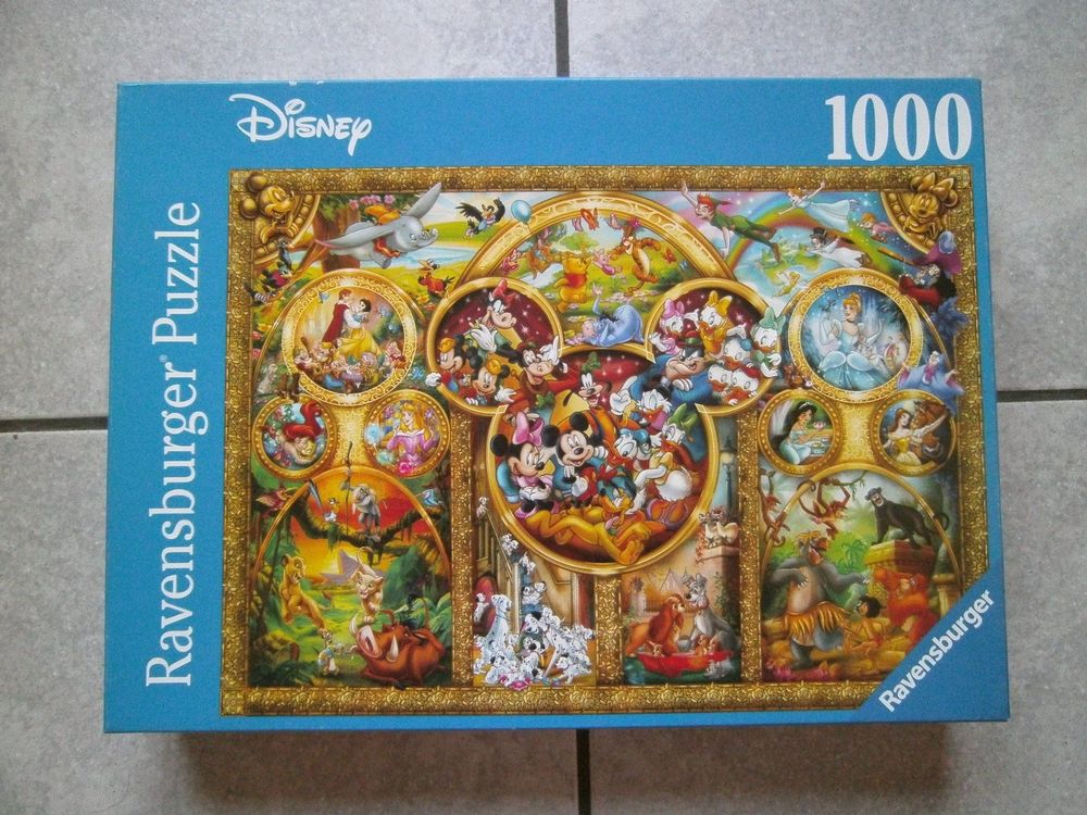 Puzzle Ravensburger Disney de 1000 pces (Gebraucht) in Moutier für CHF ...