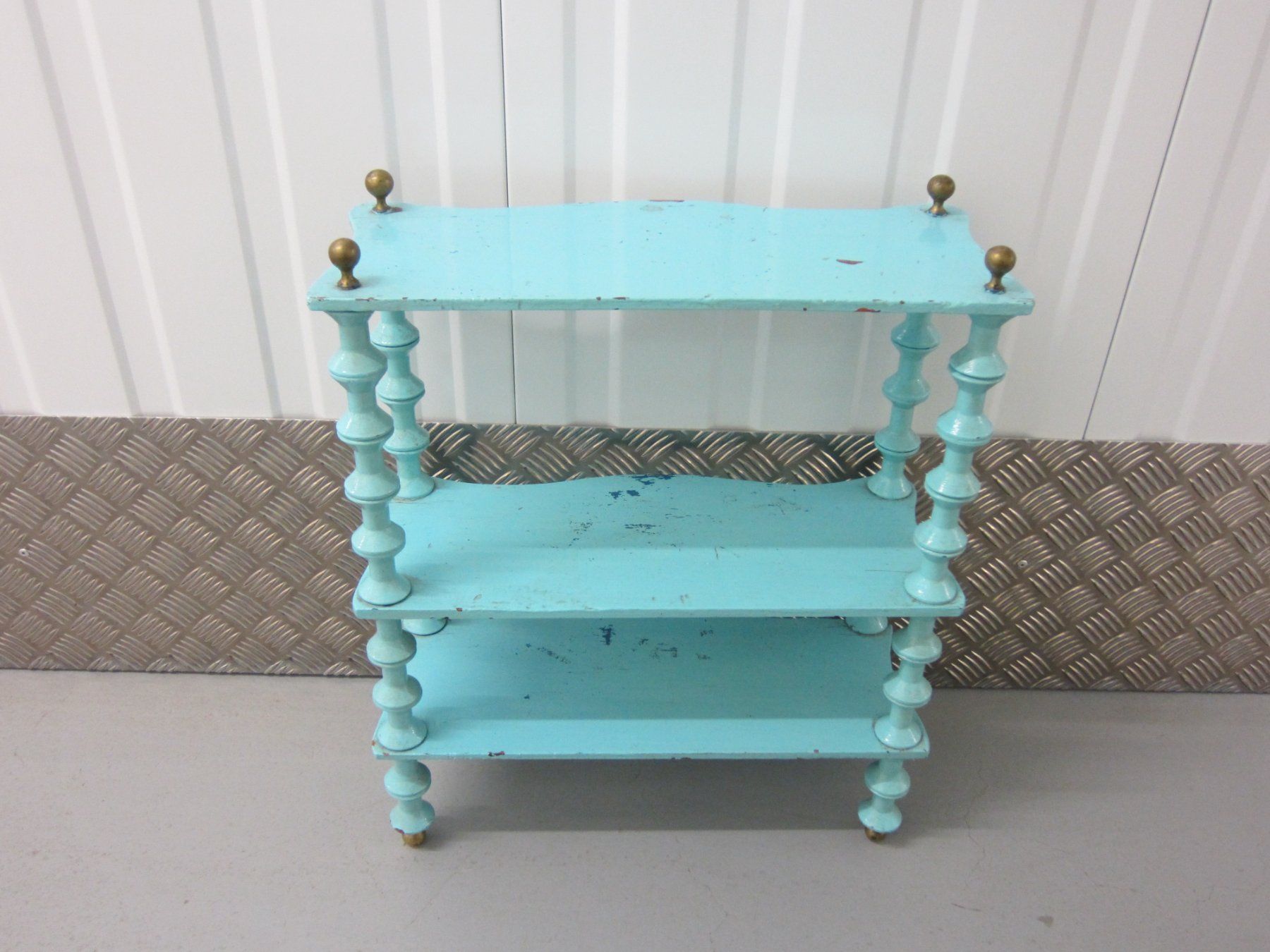 Scaffali: Hartholz Etagère Shabby chic – Usato da Bern venduto da Nanuni 1