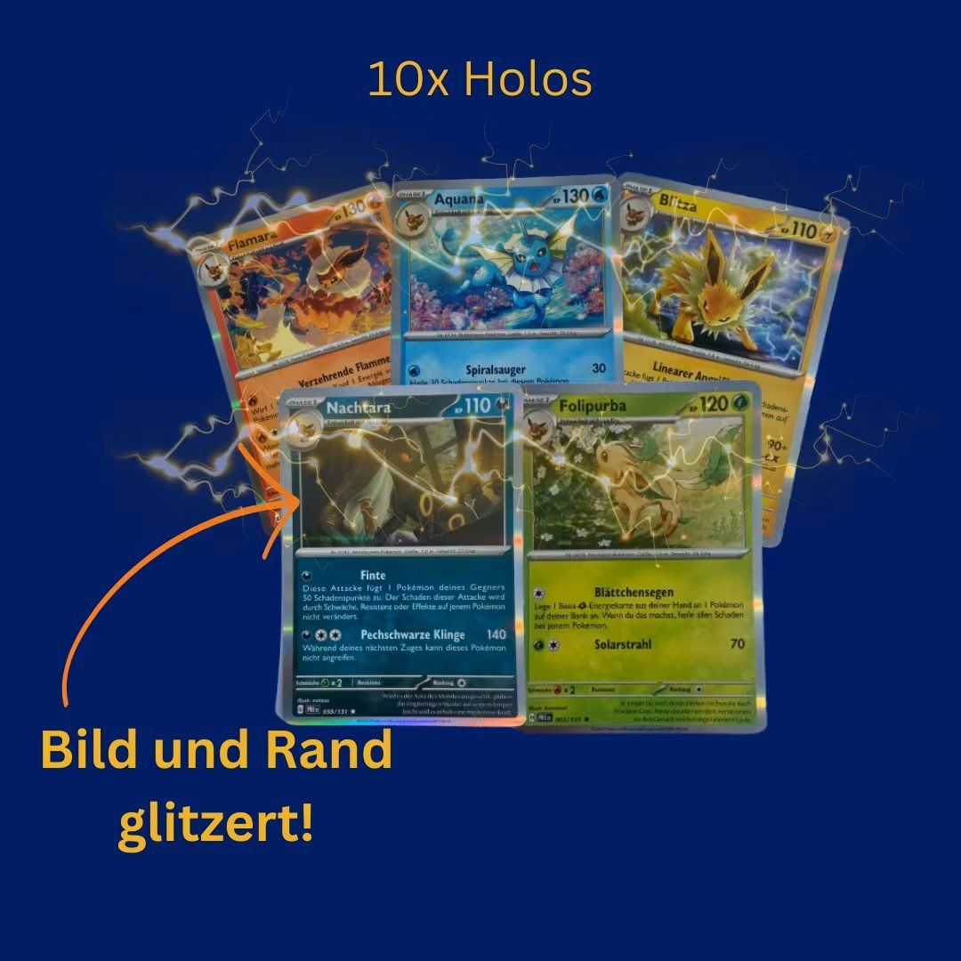 Pokémon Sammelbilder & Trading cards: 51 Glitzernde Pokemon Karten - Deutsch - Das Highlight – Neu und originalverpackt aus stans von Kapferdesign 2