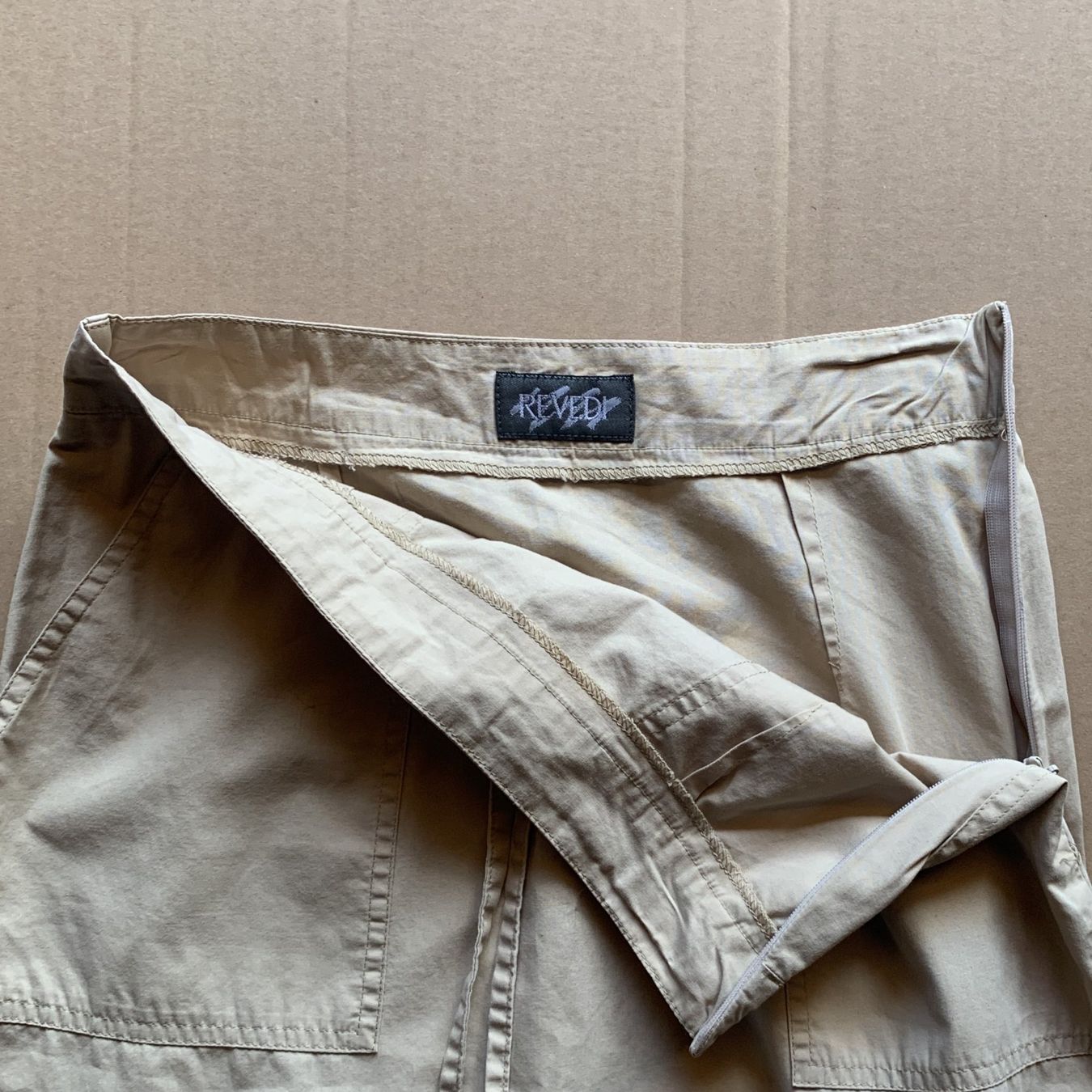 Röcke: Maxirock aus 100 % Baumwolle in Beige – Gebraucht aus Chalais von Decoarts.art 4