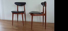 Magnifique chaise vintage année 50 Baumann