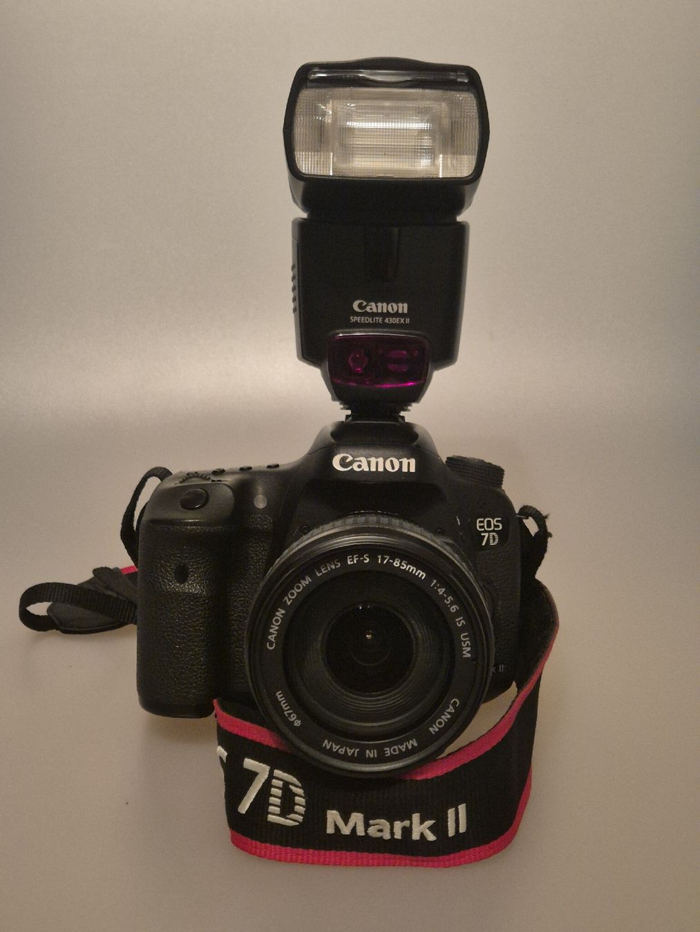 Canon Fotocamera: Canon EOS 7D Mark II mit Objektiv und Blitz gebraucht – Usato da Valchava venduto da Pepe690